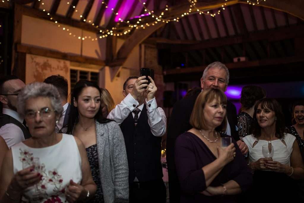 dancing at suffolk wedding 